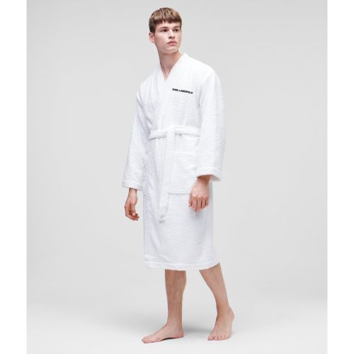 Ikon Bathrobe, Man, , Size: L - Karl Lagerfeld - Modalova