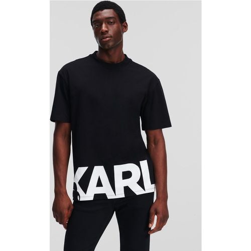 Karl Logo Hem T-shirt, Man, , Size: S - Karl Lagerfeld - Modalova