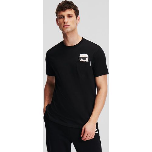 Ikon Pocket T-shirt, Man, , Size: XXL - Karl Lagerfeld - Modalova