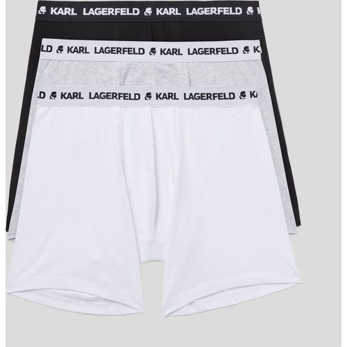 Logo Boxers - 3 Pack, Man, , Size: L - Karl Lagerfeld - Modalova