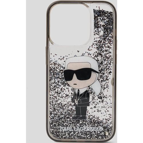 Ikon Glitter Iphone 16 Pro Case, Woman, , Size: One size - Karl Lagerfeld - Modalova