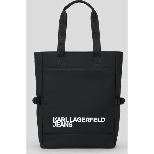 Klj Utility Coated Tote Bag, Man, , Size: One size - Karl Lagerfeld - Modalova