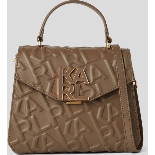 K/karl Logo Top-handle Bag, Woman, , Size: One size - Karl Lagerfeld - Modalova