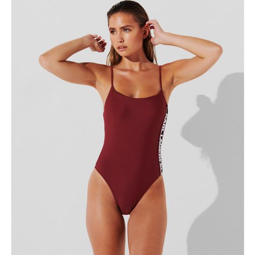 Essential Karl Logo Swimsuit, Woman, , Size: XL - Karl Lagerfeld - Modalova