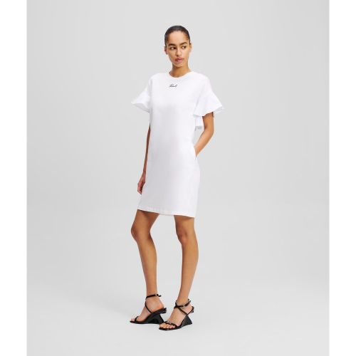 Robe T-shirt En Tissu Mélangé, , , Taille: L - Karl Lagerfeld - Modalova