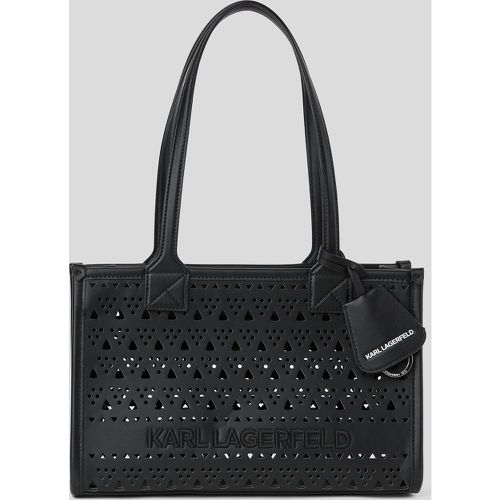 K/skuare Medium Perforated Tote Bag, Woman, , Size: One size - Karl Lagerfeld - Modalova