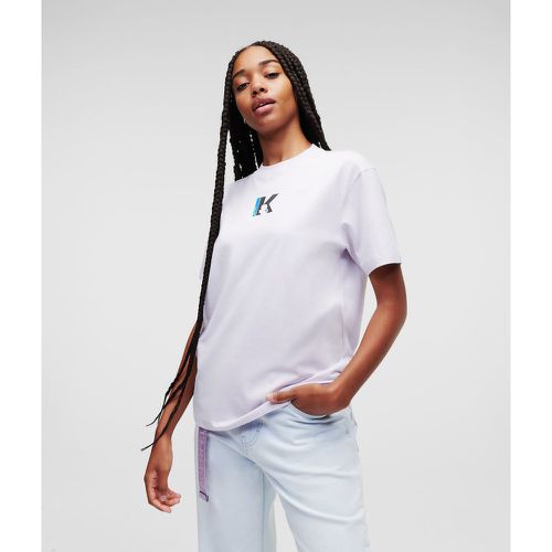 Klj K Logo T-shirt, Woman, , Size: L - KL Jeans - Modalova