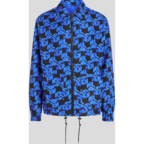 Klj Monogram Reversible Jacket, Man, / , Size: XS - Karl Lagerfeld - Modalova