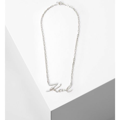 K/signature Necklace, Woman, , Size: One size - Karl Lagerfeld - Modalova