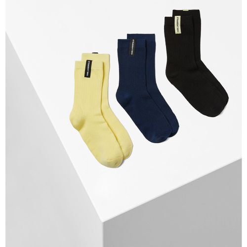 K/essential Tag Socks 3 Pack, Woman, /, Size: 39-42 - Karl Lagerfeld - Modalova