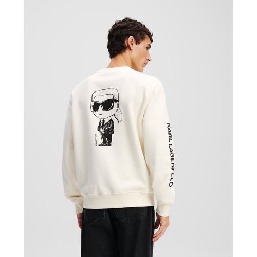 Ikon Sweatshirt, Man, , Size: L - Karl Lagerfeld - Modalova