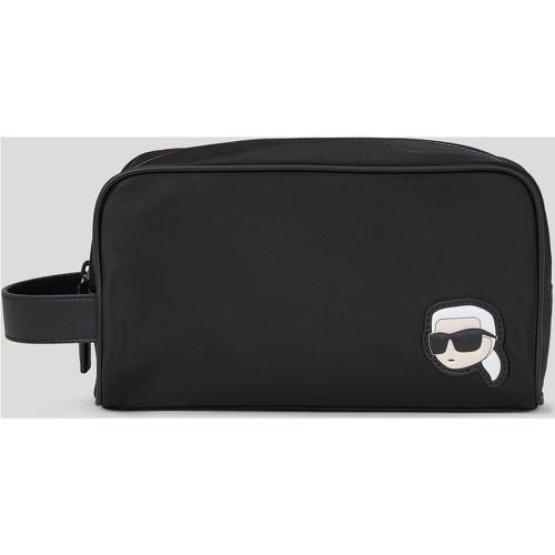 Ikon Nylon Wash Bag, Man, , Size: One size - Karl Lagerfeld - Modalova