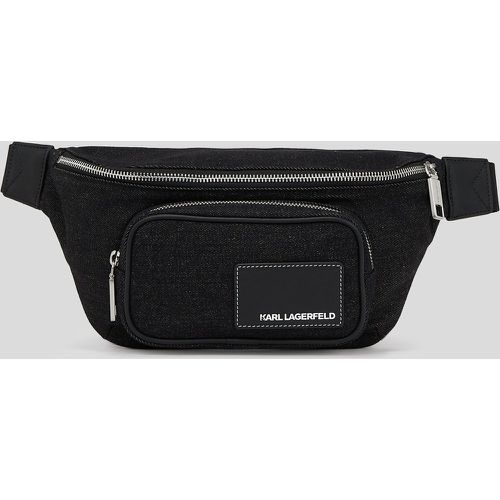 K/denim Small Bumbag, Man, , Size: One size - Karl Lagerfeld - Modalova