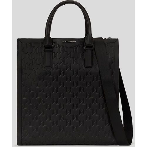 K/loom Leather Tote Bag, Man, , Size: One size - Karl Lagerfeld - Modalova
