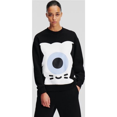 Kl X Darcel Disappoints Relaxed Sweatshirt, Woman, , Size: L - Karl Lagerfeld - Modalova