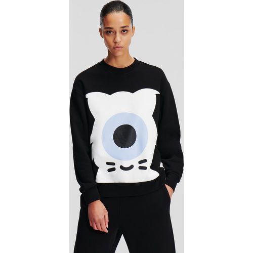 Kl X Darcel Disappoints Relaxed Sweatshirt, Woman, , Size: M - Karl Lagerfeld - Modalova