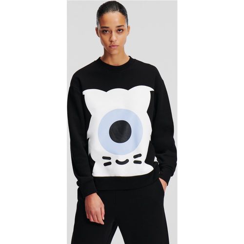 Kl X Darcel Disappoints Relaxed Sweatshirt, Woman, , Size: XS - Karl Lagerfeld - Modalova