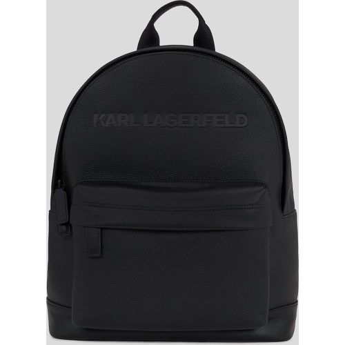 K/essential Leather Backpack, Man, , Size: One size - Karl Lagerfeld - Modalova