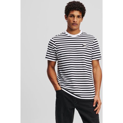 Ikon Striped T-shirt, Man, /, Size: L - Karl Lagerfeld - Modalova