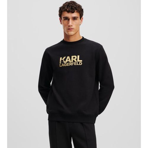 Karl Logo Sweatshirt, Man, , Size: L - Karl Lagerfeld - Modalova