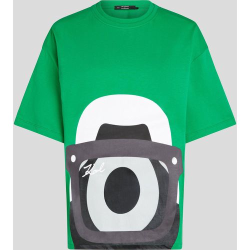 Kl X Darcel Disappoints Oversized T-shirt, Woman, , Size: L - Karl Lagerfeld - Modalova