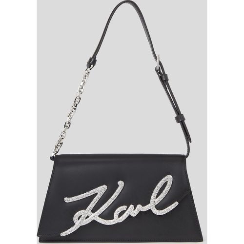 K/signature Crystal Shoulder Bag, Woman, , Size: One size - Karl Lagerfeld - Modalova