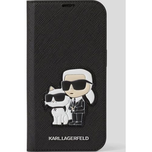 Ikon Nft Iphone 13 Pro Wallet Case, Woman, , Size: One size - Karl Lagerfeld - Modalova