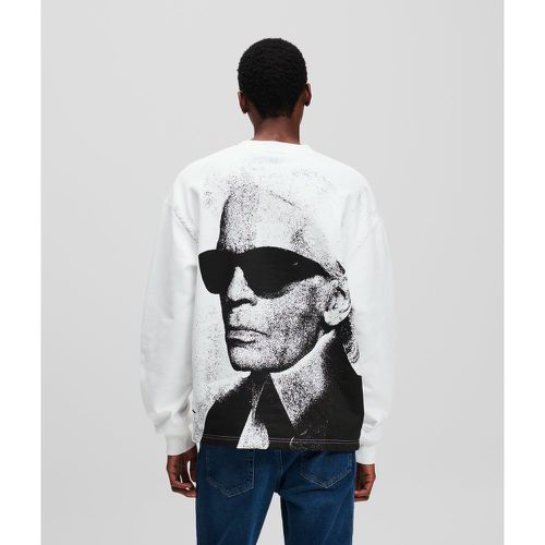 Karl Print Graphic Sweatshirt, Man, , Size: L - Karl Lagerfeld - Modalova