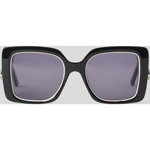 Monochrome Square Sunglasses, Woman, /, Size: One size - Karl Lagerfeld - Modalova