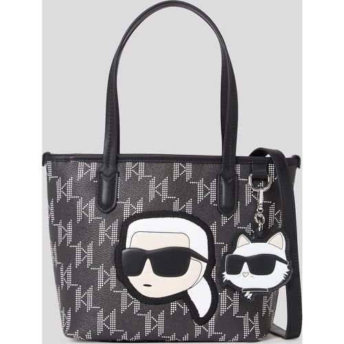 Ikon Monogram Small Tote Bag, Woman, , Size: One size - Karl Lagerfeld - Modalova