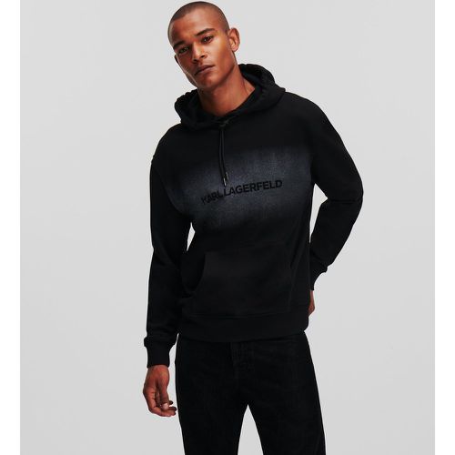 Gradient Karl Logo Hoodie, Man, , Size: XS - Karl Lagerfeld - Modalova