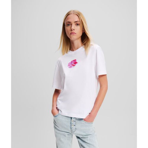 Klj Monogram T-shirt, Woman, , Size: XS - Karl Lagerfeld - Modalova