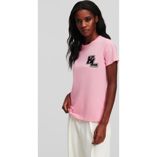 Kl Varsity T-shirt, Woman, , Size: XS - Karl Lagerfeld - Modalova