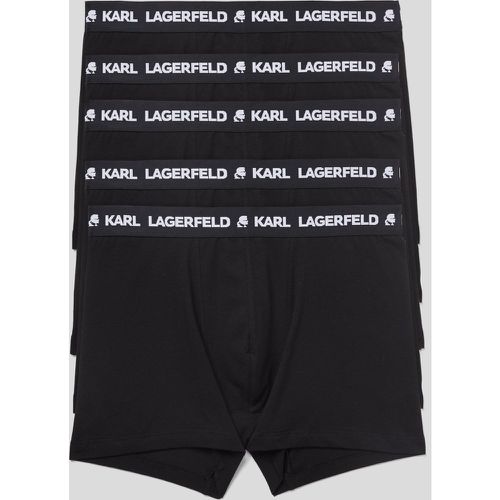 Karl Logo Trunks – 5-pack, Man, , Size: L - Karl Lagerfeld - Modalova