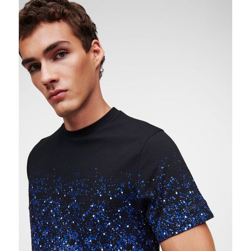 Karl Galactic Crewneck T-shirt, Man, , Size: XS - Karl Lagerfeld - Modalova