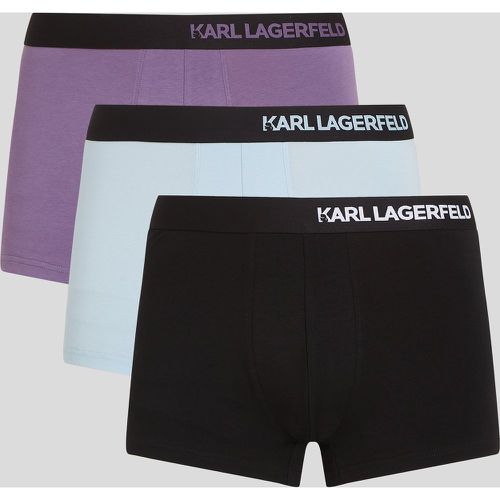 Hip Karl Logo Trunks – 3 Pack, Man, //, Size: XS - Karl Lagerfeld - Modalova