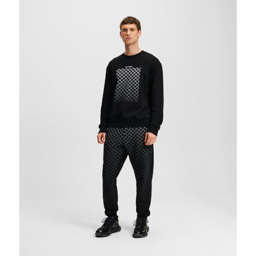 Jogging Effet Degradé Monogram, , , Taille: L - Karl Lagerfeld - Modalova