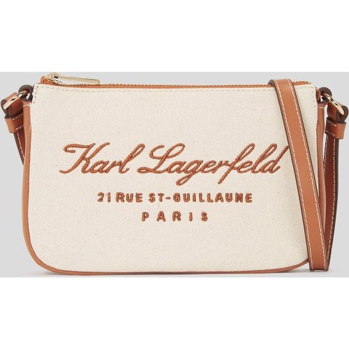 Hotel Karl Canvas Pouch, Woman, , Size: One size - Karl Lagerfeld - Modalova