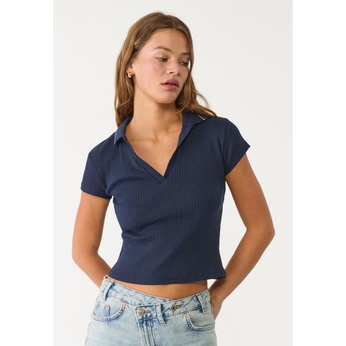 Stradivarius Polo basic Marine XS - Stradivarius - Modalova
