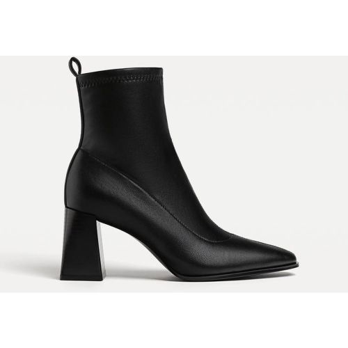 Bottines talon stretch 35 - Stradivarius - Modalova