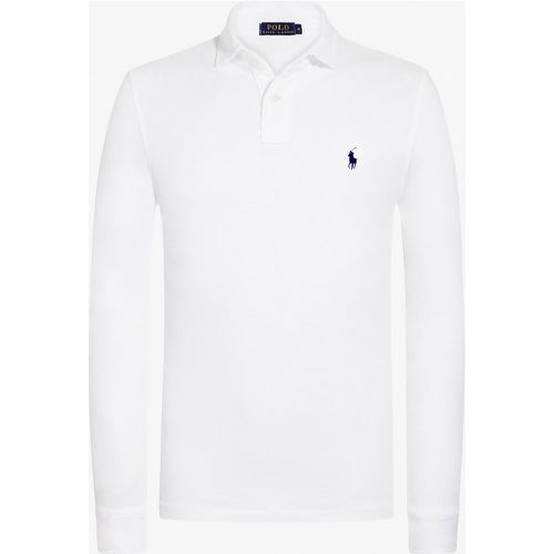 Langarm-Polo Custom Slim Fit | Herren (L) - Polo Ralph Lauren - Modalova