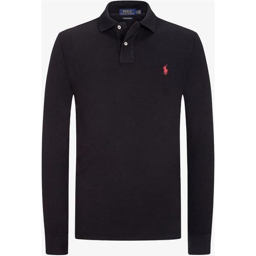 Langarm-Polo Custom Slim Fit | Herren (S) - Polo Ralph Lauren - Modalova