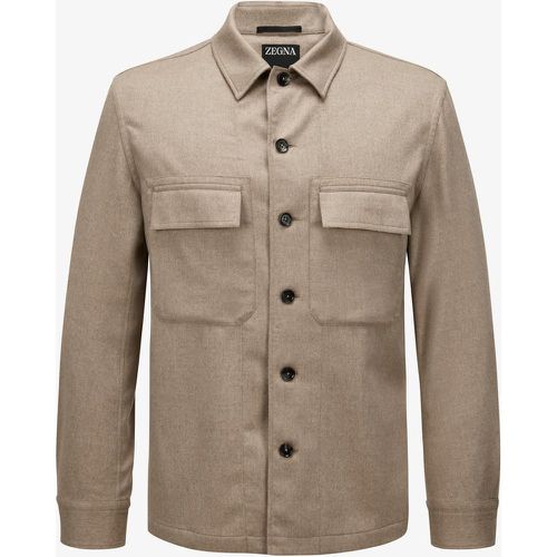 Oasi Cashmere-Shirtjacket | Herren - Zegna - Modalova