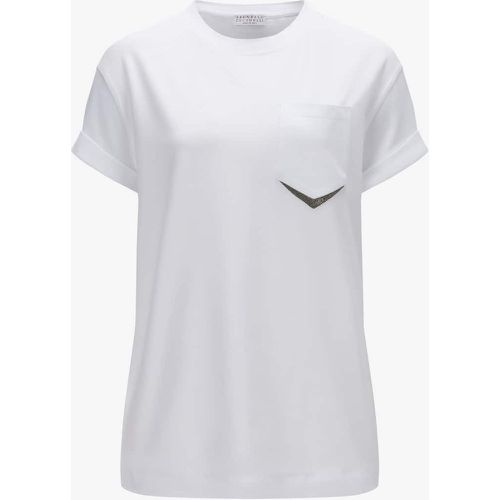 T-Shirt | Damen (M) - BRUNELLO CUCINELLI - Modalova