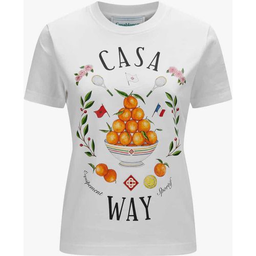 Casablanca - T-Shirt | Damen (M) - Casablanca - Modalova