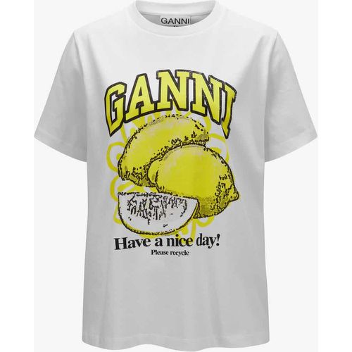 Ganni - T-Shirt | Damen (M) - Ganni - Modalova