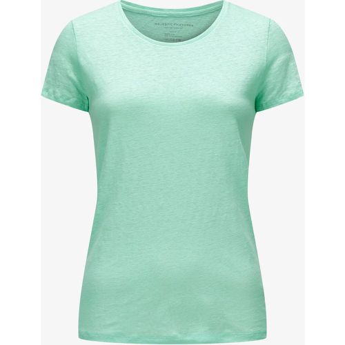 Leinen T-Shirt | Damen (S) - majestic filatures - Modalova