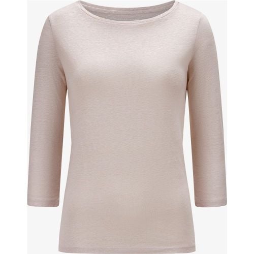 Leinen Longsleeve | Damen (L) - majestic filatures - Modalova