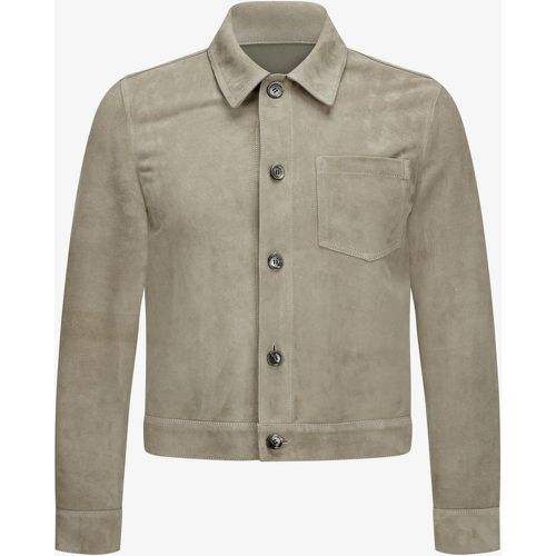 Leder-Shirtjacket | Herren (XL) - Ami Paris - Modalova