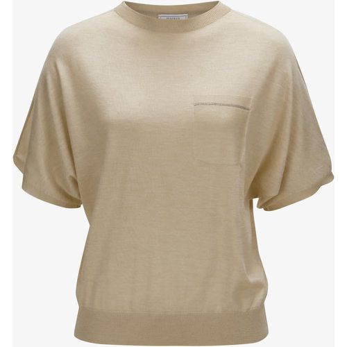 Cashmere-Seiden-Strickshirt | Damen (34) - PESERICO - Modalova